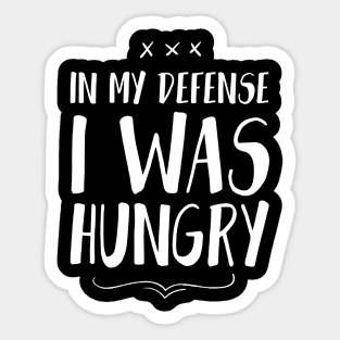 Hungry Sticker